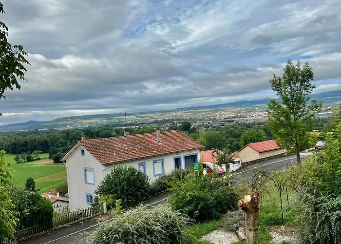 Villa Maison 4 Avec Vue Superbe Au Coeur De L'auvergne